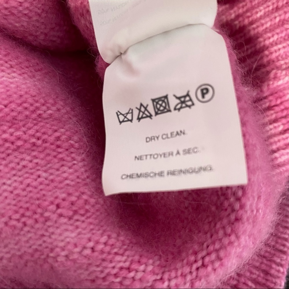 J. CREW Pink Marled Wrist Tie Sweater - Picture 8 of 8